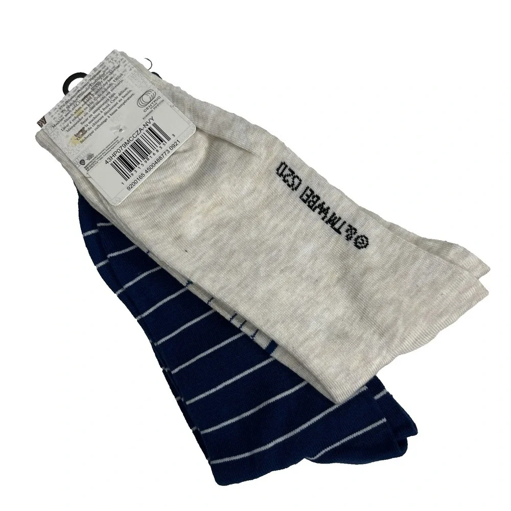 2 Pairs Harry Potter Adult Novelty Socks‎ Sz 6-12 Mid Calf Hedwig Owl Unisex Set